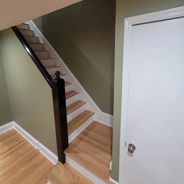 Hallway, Railing & Stairs - After